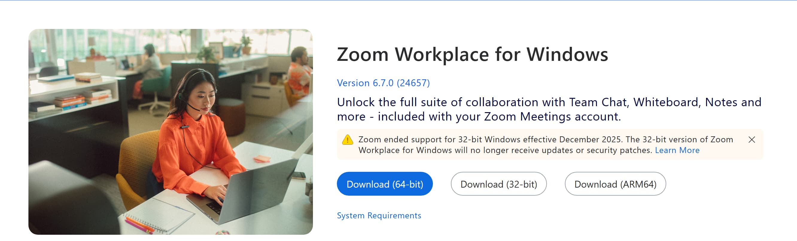 C&aacute;ch tải Zoom tr&ecirc;n Windows