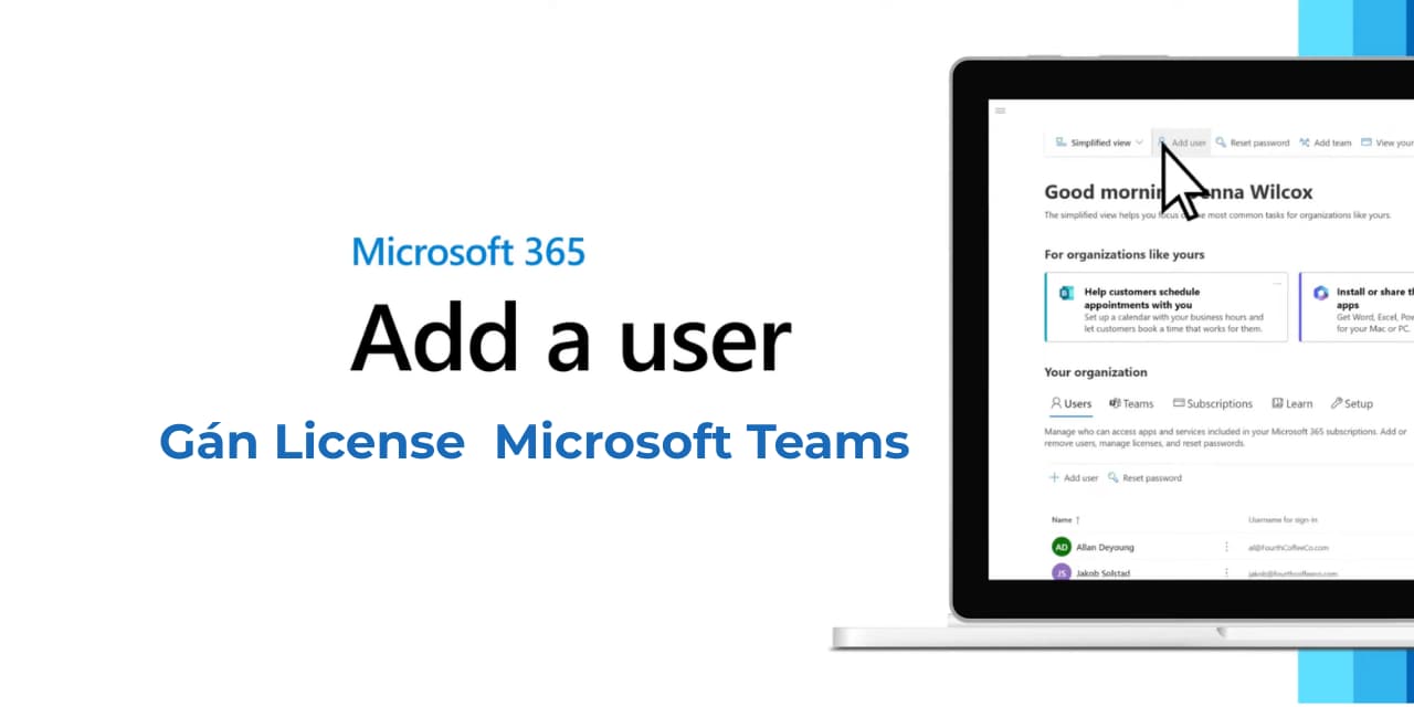 Cách kích hoạt Microsoft Teams & Gán License chi tiết